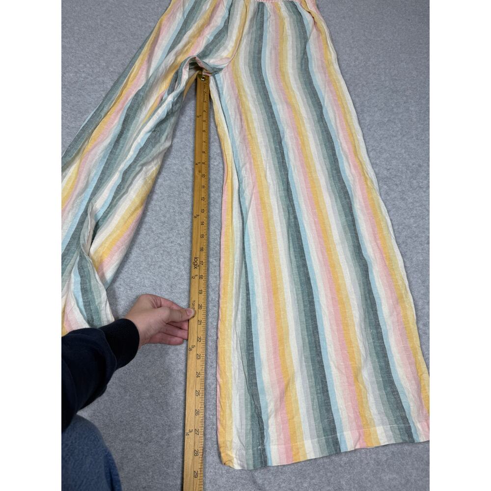 Show Me Your Mumu Womens Size XS Pull On Wide Leg Stripe Pants - Picture 5 of 10